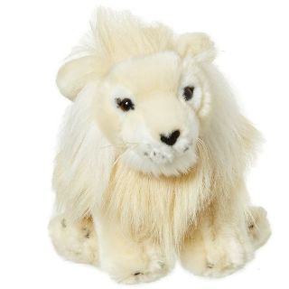 Obrázek z Lev bílý plyš 25cm Plan M 